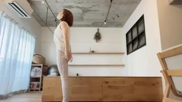 太陽礼拝8回